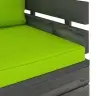 Dārza Atpūtas Krēsls Ar Matračiem, Priedes Koks Vidaxl