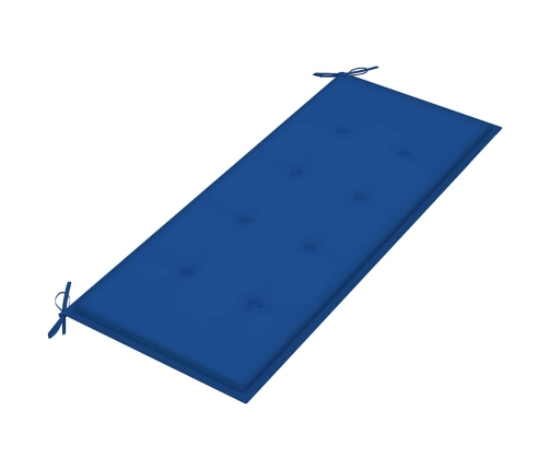 Batavia Pink Sügavsinise Padjaga, 120 cm Tiikpuu