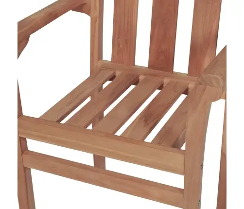 Dārza Krēsli, 2 Gab., Melni Matrači, Masīvs Tīkkoks Vidaxl