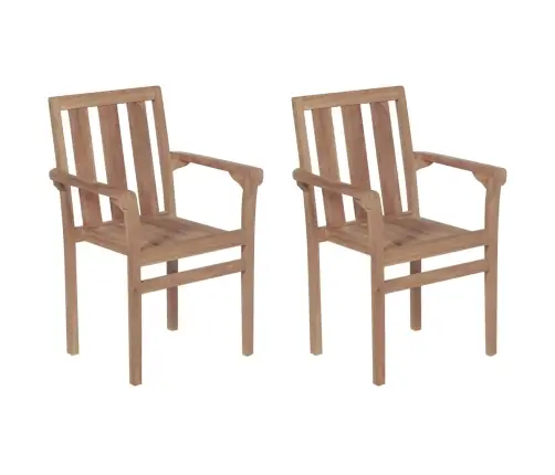 Dārza Krēsli, 2 Gab., Pelēki Matrači, Masīvs Tīkkoks Vidaxl