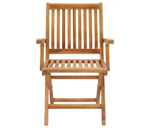 Dārza Krēsli, 2 Gab., Vīnsarkani Matrači, Masīvs Tīkkoks Vidaxl