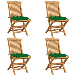 Aiatoolid Roheliste Istmepatjadega, 4 Tk, Tiikpuu
