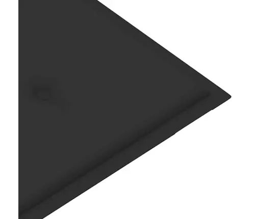 Dārza Sols Ar Antracītpelēku Matraci, 112 Cm, Masīvs Tīkkoks Vidaxl