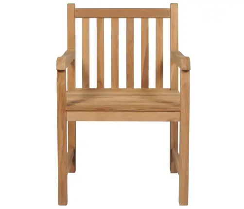 Dārza Krēsli, 2 Gab., Vīnsarkani Matrači, Masīvs Tīkkoks Vidaxl