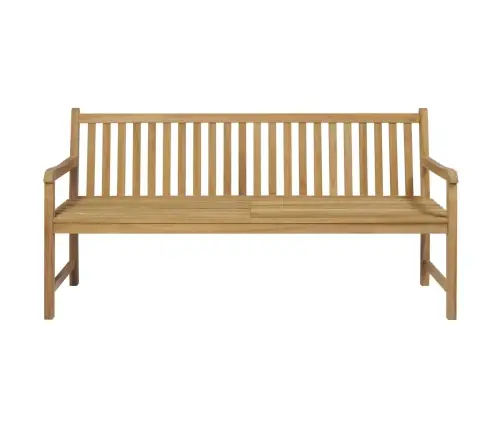 Dārza Sols Ar Zaļu Matraci, 175 Cm, Masīvs Tīkkoks Vidaxl