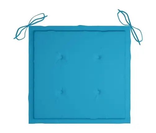 Dārza Krēsli Ar Matračiem, 2 Gab., Masīvs Tīkkoks Vidaxl