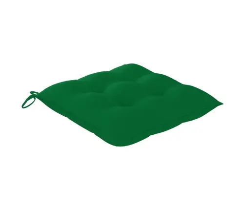 Sodo Kėdės Su Pagalvėlėmis, 2Vnt., Tikmedžio Medienos Masyvas