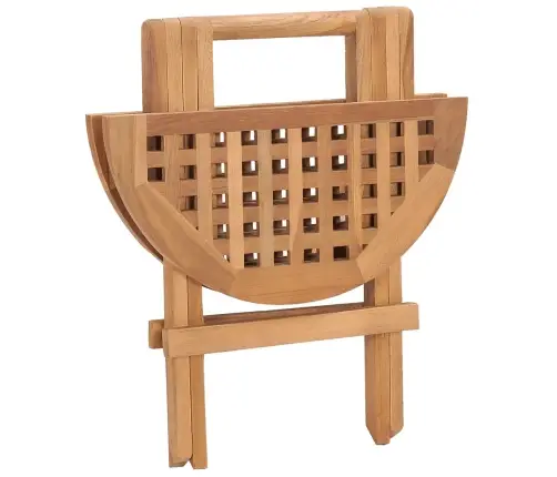 3-Daļīgs Dārza Mēbeļu Komplekts, Saliekams, Masīvs Tīkkoks Vidaxl