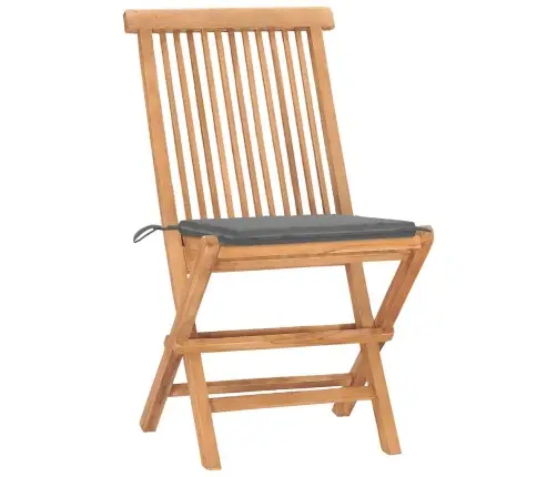 3-Daļīgs Dārza Mēbeļu Komplekts, Saliekams, Masīvs Tīkkoks Vidaxl