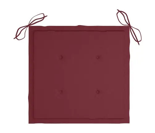 3-Daļīgs Dārza Mēbeļu Komplekts, Saliekams, Masīvs Tīkkoks Vidaxl