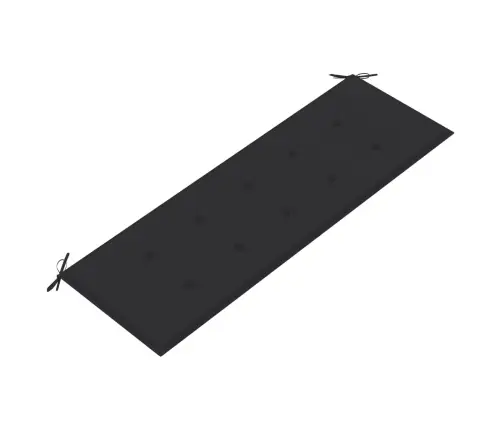Dārza Sols Ar Matraci, 159 Cm, Masīvs Tīkkoks Vidaxl