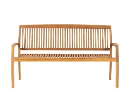 Sudedamas Sodo Suoliukas Su Pagalvėle, 159 cm Tikmedis