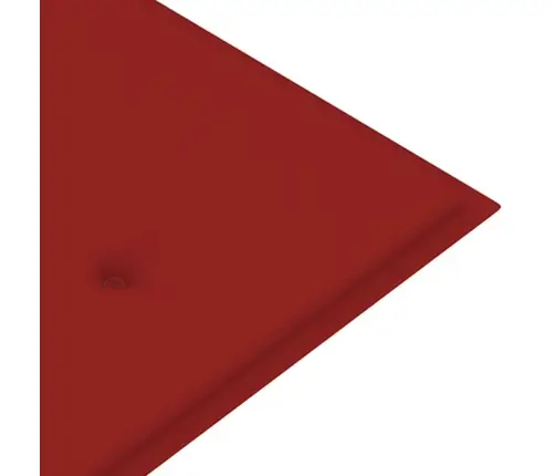 Dārza Sols Ar Matraci, 159 Cm, Masīvs Tīkkoks Vidaxl