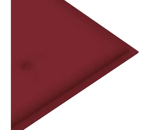 Dārza Sols Ar Matraci, 159 Cm, Masīvs Tīkkoks Vidaxl