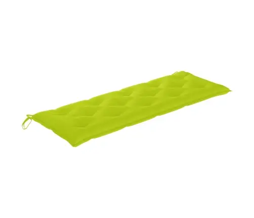 Dārza Sols Ar Matraci, 159 Cm, Masīvs Tīkkoks Vidaxl