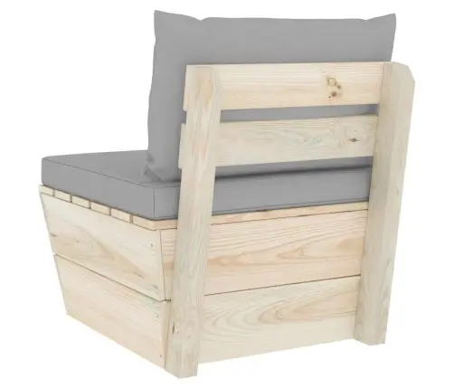 Kaubaalustest Keskmine Diivan Istmepatjadega Immutatud Kuusepuit