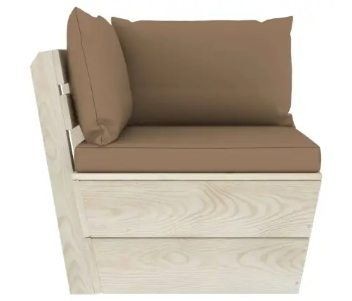 2-Osaline Kaubaalustest Diivan Patjadega Kuusepuit