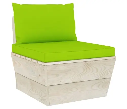 6-Daļīgs Dārza Palešu Mēbeļu Komplekts Ar Matračiem, Egle Vidaxl