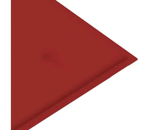 Sulankstomas Sodo Suoliukas Su Pagalvėle, 118cm Bambukas