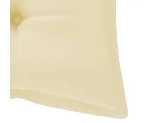 Sulankstomas Sodo Suoliukas Su Pagalvėle, 118cm Bambukas