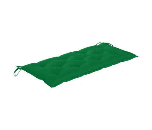 Saliekams Dārza Sols Ar Matraci, 118 Cm, Bambuss Vidaxl
