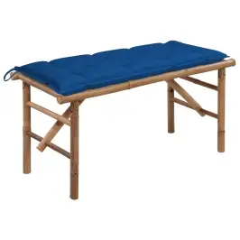 Kokkupandav Aiapink Padjaga, 118 cm Bambus