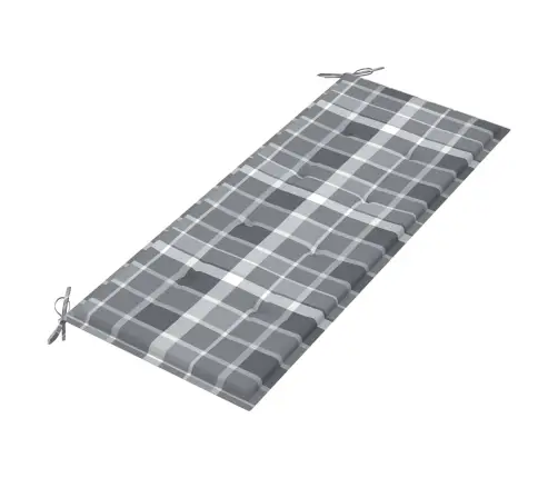 Dārza Sols Ar Matraci, 120 Cm, Bambuss Vidaxl