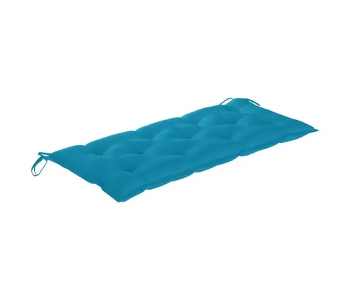 Sodo Suoliukas Su Pagalvėle, 120cm Bambukas (41504+314948)