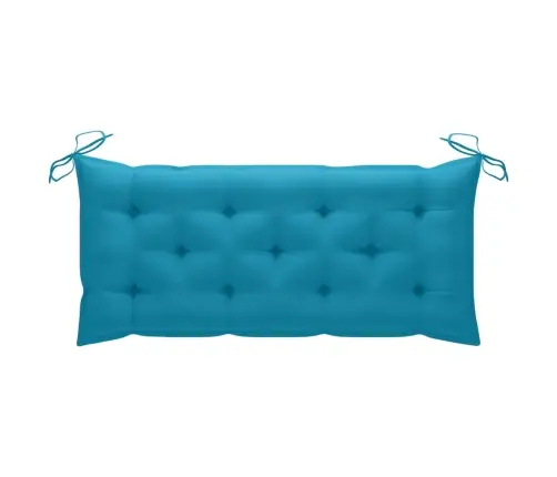 Sodo Suoliukas Su Pagalvėle, 120cm Bambukas (41504+314948)