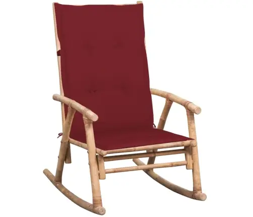 Šūpuļkrēsls Ar Matraci, Bambuss Vidaxl