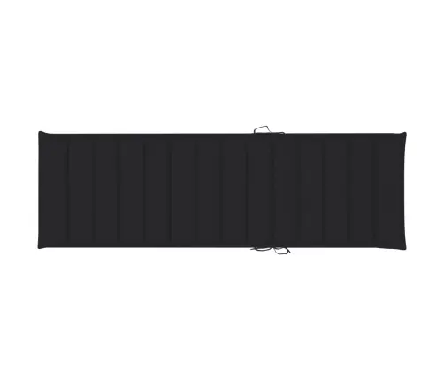 Divvietīgs Sauļošanās Zvilnis Ar Matračiem, Bambuss Vidaxl