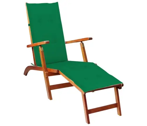 Lauko Terasos Kėdė Su Pakoja Ir Pagalvėle, Akacijos Masyvas