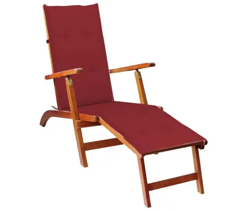 Lamamistool Jalatoe Ja Istmepadjaga, Akaatsiapuit