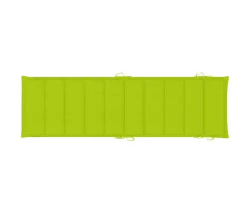 Sauļošanās Zvilnis Ar Matraci, Pelēks Akācijas Masīvkoks Vidaxl