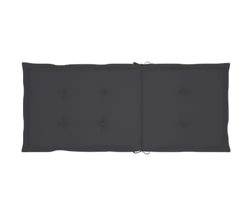 Šūpuļkrēsls Ar Matračiem, Akācijas Masīvkoks Vidaxl