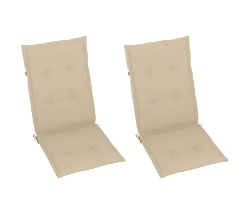 Šūpuļkrēsls Ar Matračiem, Akācijas Masīvkoks Vidaxl