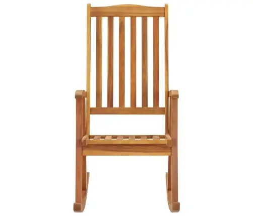 Šūpuļkrēsls Ar Matračiem, Akācijas Masīvkoks Vidaxl