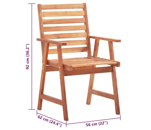 Dārza Krēsli Ar Matračiem, 2 Gab., Akācijas Masīvkoks Vidaxl Dārza Krēsli Ar Matračiem, 2 Gab., Akācijas Masīvkoks Vidaxl