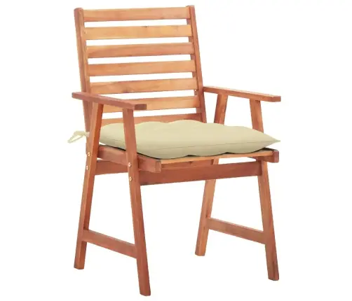 Aia Söögitoolid 2 Tk Patjadega, Akaatsiapuit