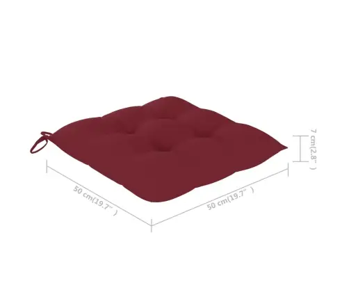 Dārza Krēsli Ar Matračiem, 2 Gab., Akācijas Masīvkoks Vidaxl