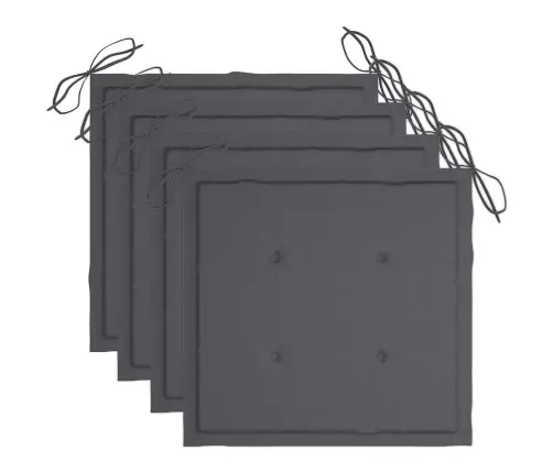 Dārza Krēsli Ar Matračiem, 3 Gab., Akācijas Masīvkoks Vidaxl