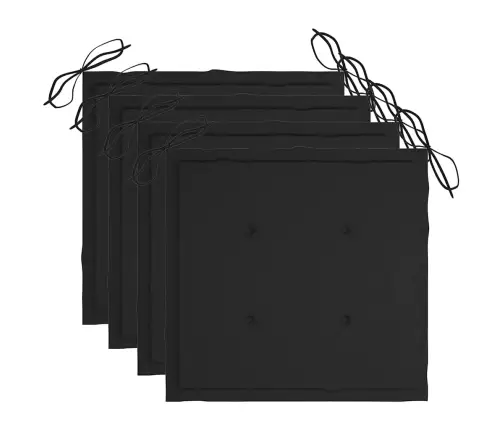 Dārza Krēsli Ar Matračiem, 3 Gab., Akācijas Masīvkoks Vidaxl