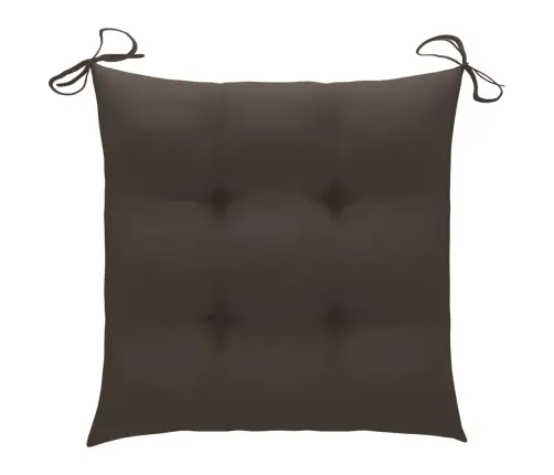 Dārza Krēsli Ar Matračiem, 3 Gab., Akācijas Masīvkoks Vidaxl