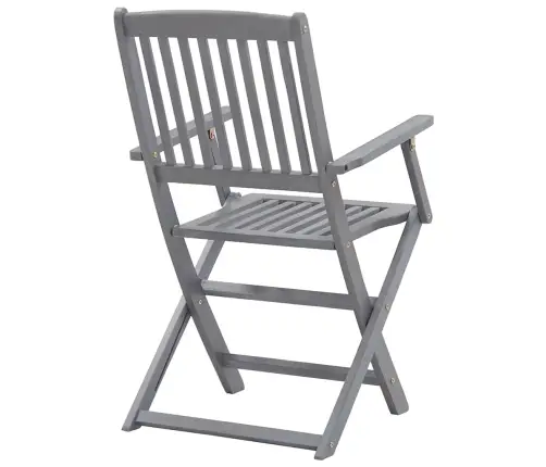 Sulankstomos Lauko Kėdės Su Pagalvėmis, 2Vnt., Akacijos Masyvas