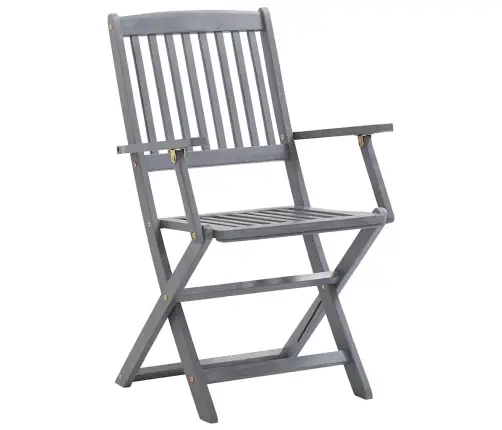 Saliekami Āra Krēsli Ar Matračiem, 2 Gab., Akācijas Masīvkoks Vidaxl Saliekami Āra Krēsli Ar Matračiem, 2 Gab., Akācijas Masīvkoks Vidaxl