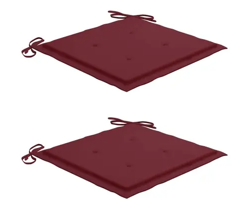 Saliekami Āra Krēsli Ar Matračiem, 2 Gab., Akācijas Masīvkoks Vidaxl