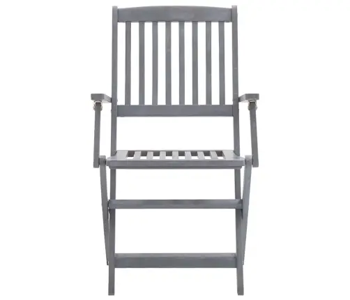 Sulankstomos Lauko Kėdės Su Pagalvėmis, 4Vnt., Akacijos Masyvas