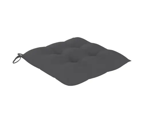 Saliekami Āra Krēsli Ar Matračiem, 2 Gab., Akācijas Masīvkoks Vidaxl