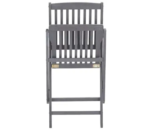 Kokkupandavad Aiatoolid 4 Tk Patjadega, Akaatsiapuit