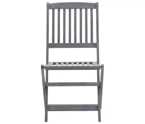 Kokkupandavad Aiatoolid 4 Tk Patjadega, Akaatsiapuit